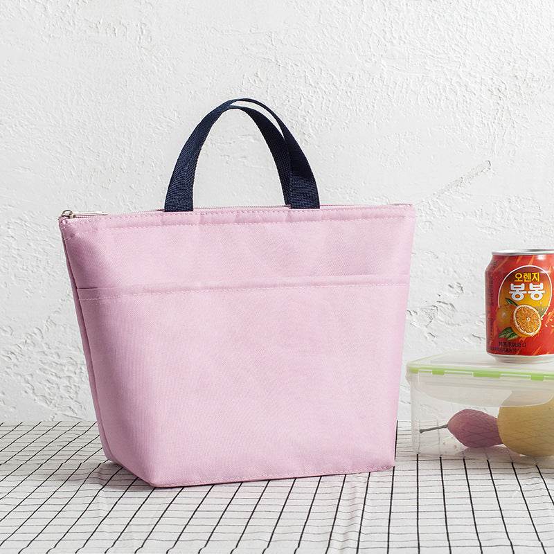 Portable Waterproof Oxford Insulated Tote Lunch Bag for Adult