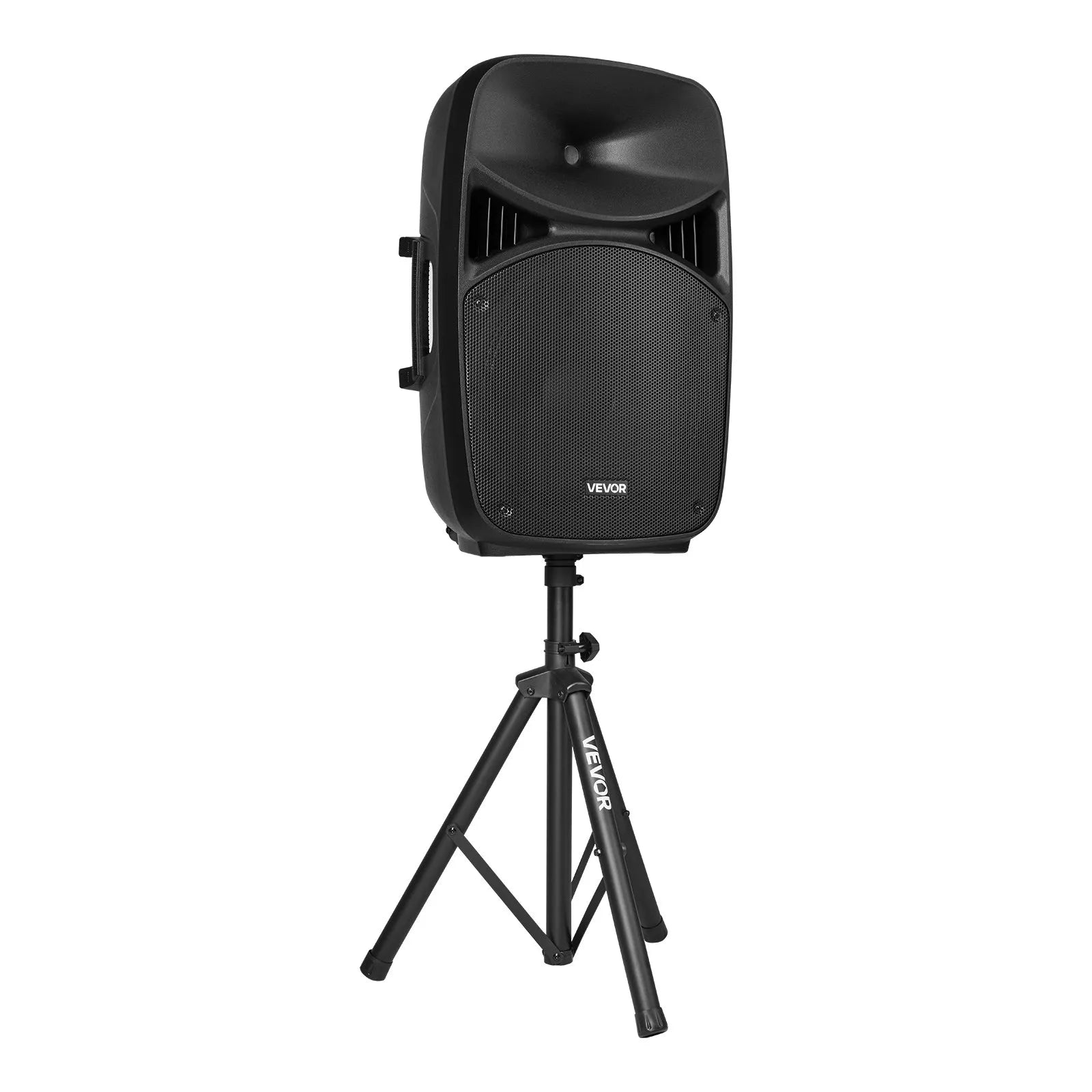 VEVOR 2 X 15 in Speakers Portable PA System 2000W Mixer Bluetooth Mic for DJ