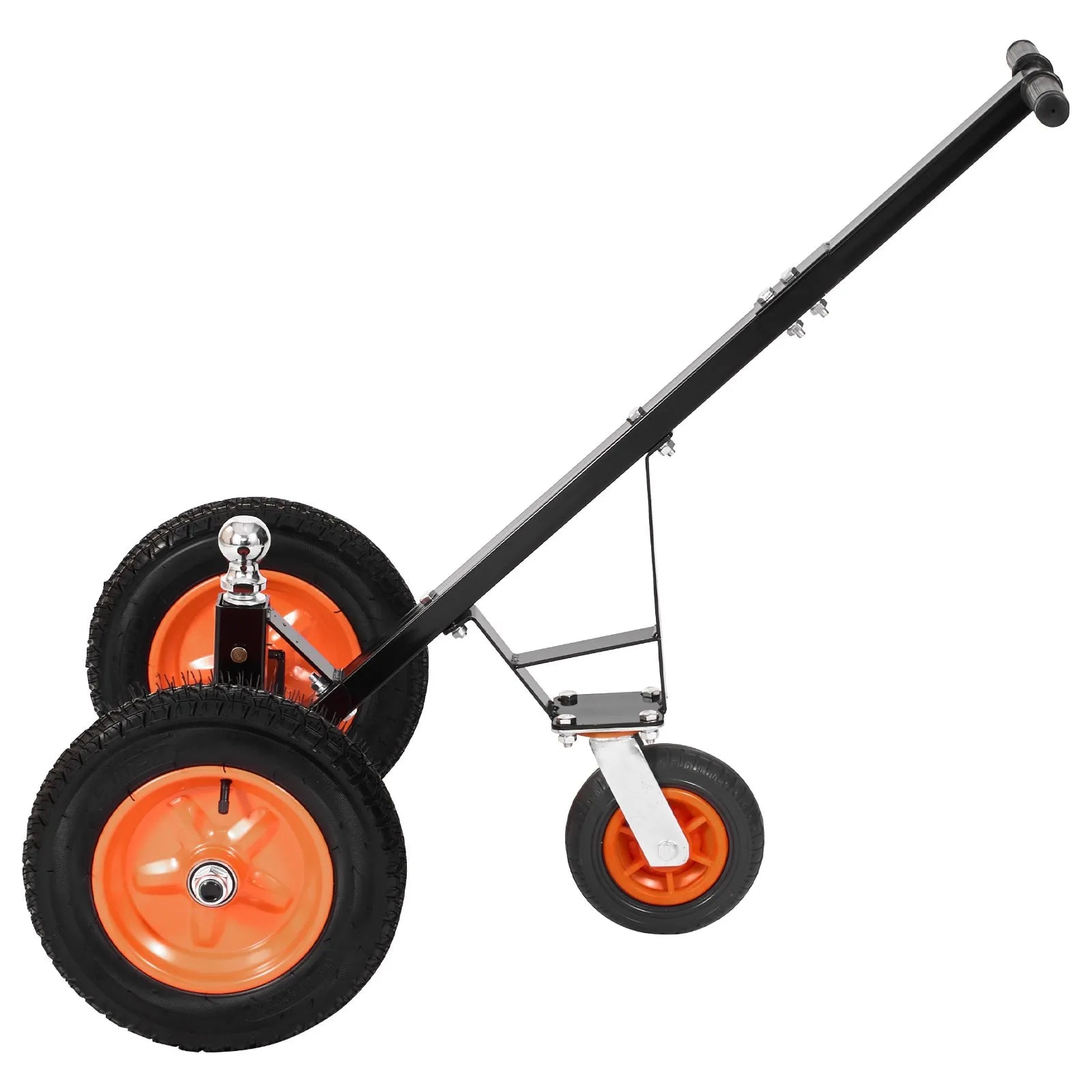 1000lbs Trailer Dolly 16.7 and 22 in Adjustable Height 2 in Ball 14 in Tires