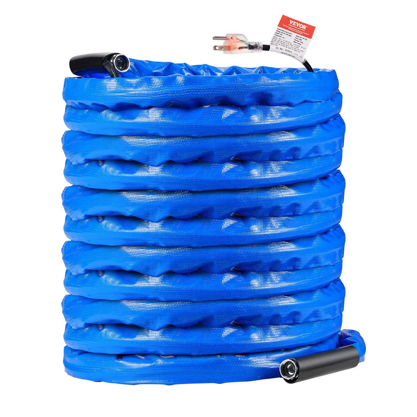VEVOR 100ft Heated Water Hose for RV -45℉ Antifreeze Heated Drinking Water Hose