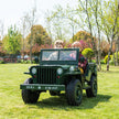 24V Army Jeep 3 Seater DELUXE Kids Ride On Car with Remote Control