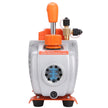 VEVOR 1/5 HP Single Stage Vacuum Pump, 3.5 CFM, 120V AC Air Conditioning Conditioner Vacuum Pump, 1/4