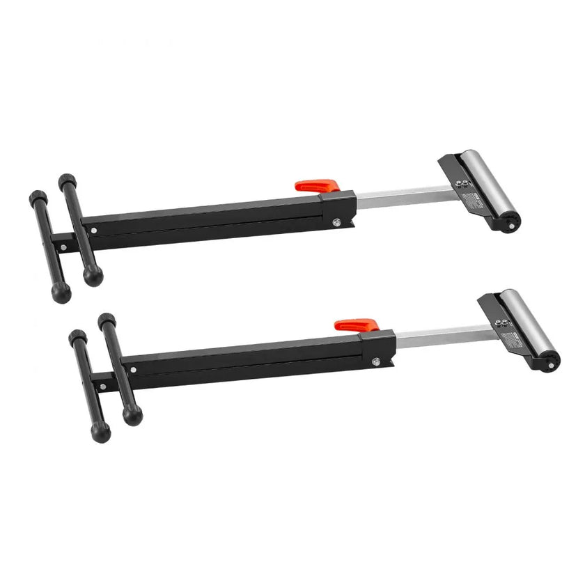 VEVOR 2 PCs Woodworking Roller Stands Max Load 135 lb Adjustable 26.8-42.5 in
