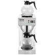 VEVOR 12 Cups Commercial Drip Coffee Maker with 2 Glass Carafes and 2 Warmers