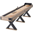 VEVOR 11.5 ft Shuffleboard Table 2 in 1 Shuffleboard and Bowling Combo Game Set