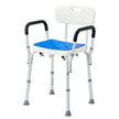 VEVOR 400lbs Shower Chair Bath Stool Seat Height Adjustable for Bathtub Shower