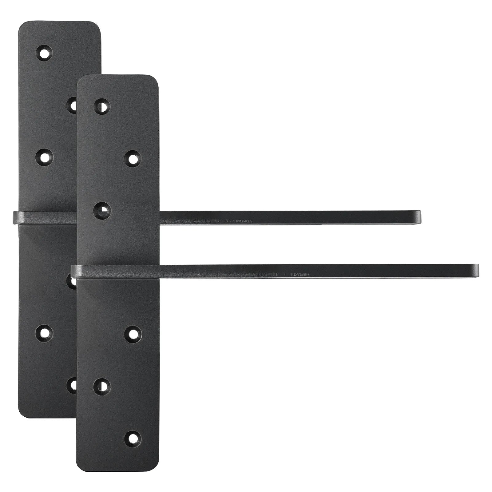VEVOR 2 Pcs Shelf Brackets 12 inch / 304.8 mm Heavy Duty Floating Shelf Brackets