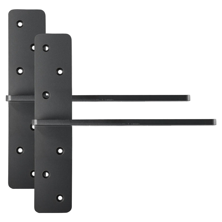 VEVOR 2 Pcs Shelf Brackets 12 inch / 304.8 mm Heavy Duty Floating Shelf Brackets
