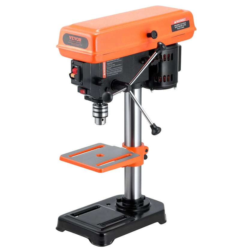 VEVOR 8 in Benchtop Drill Press Tabletop Drilling Machine 750-3200RPM Adjustable