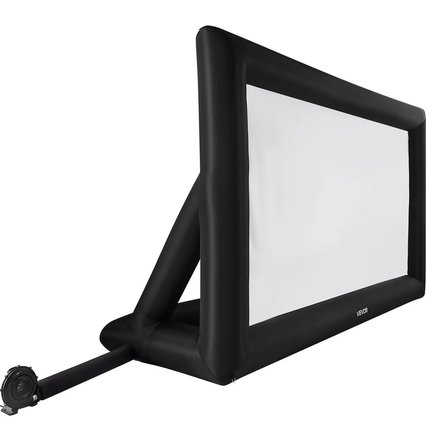 VEVOR 20 ft Inflatable Movie Screen 16:9 600D Movie Projector with Portable Bag