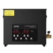 VEVOR 10L Ultrasonic Cleaner Cleaning Machine with Basket Heater and Timer 240W