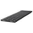 VEVOR 2PCS Traction Boards with TPR for Mud Snow Sand Storage Bags Short Black