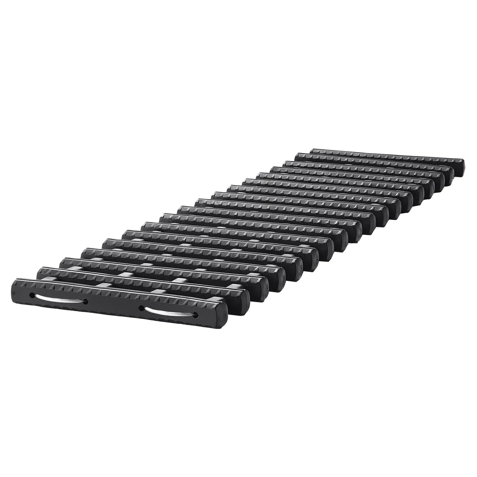 VEVOR 2PCS Traction Boards with TPR for Mud Snow Sand Storage Bags Short Black