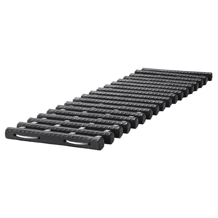 VEVOR 2PCS Traction Boards with TPR for Mud Snow Sand Storage Bags Short Black