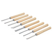 VEVOR 8PCS Wood Lathe Chisel Set Woodturning Tools Steel Blades Lathe Finisher