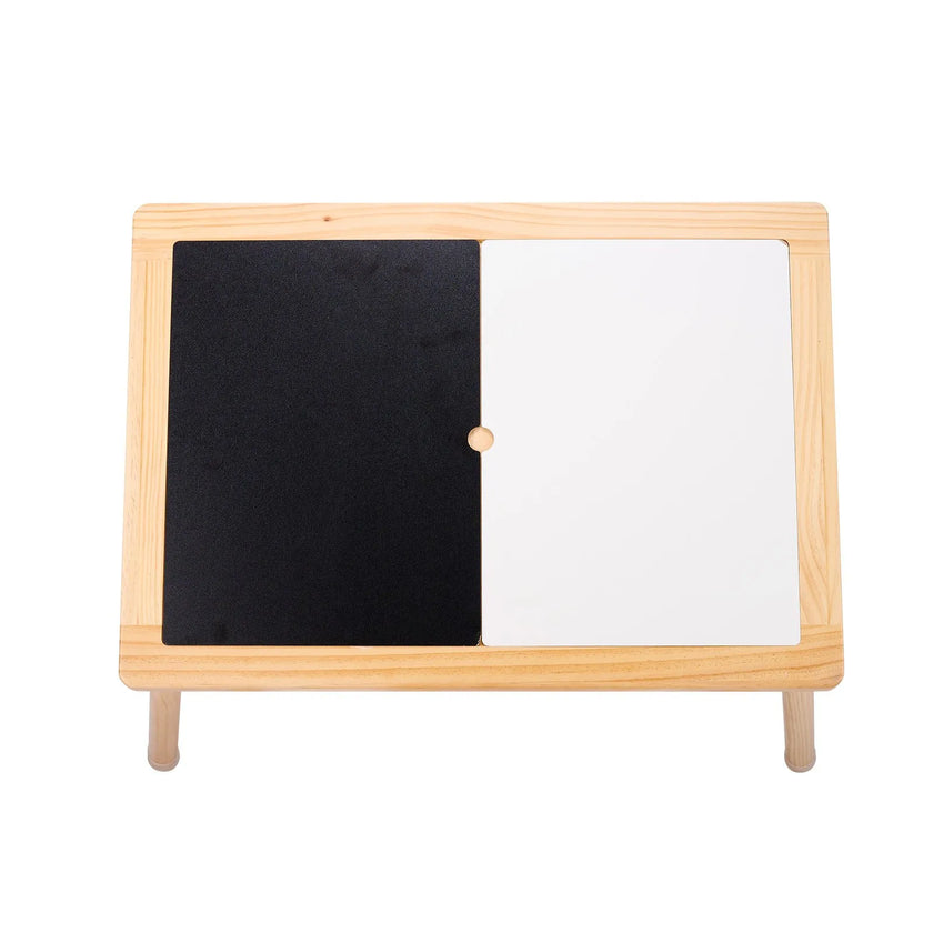 Kids Sensory Table Indoor Wooden Play Sand Water Table with 3 Storage Bins