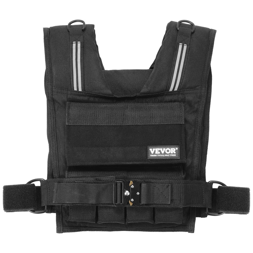 VEVOR 35lb Adjustable Weighted Vest for Men Women Strength Training Running