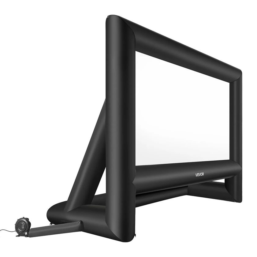 VEVOR 18 ft Inflatable Movie Screen 16:9 600D Movie Projection with Portable Bag