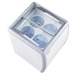 VEVOR 5.6 Cu.ft Commercial Ice Cream Display Case Gelato Dipping Freezer Cabinet
