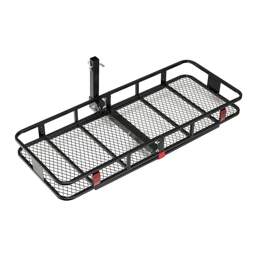 VEVOR 500 lbs Hitch Cargo Carrier Folding Hitch Cargo Carrier with Stabilizer