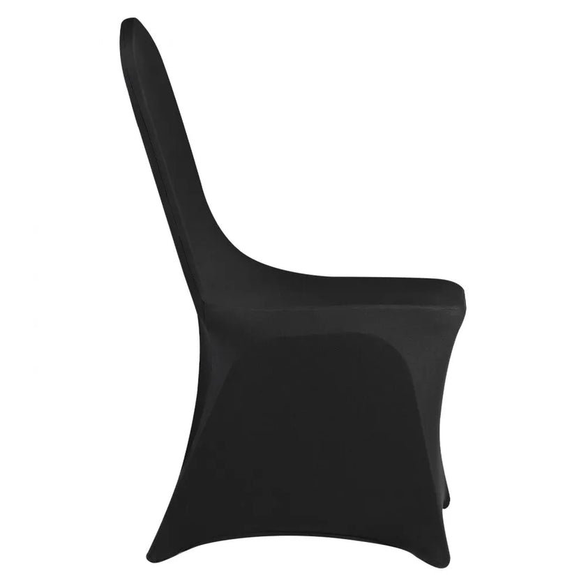 VEVOR 30PCS Black Stretch Spandex Folding Chair Covers for Wedding Party Dining