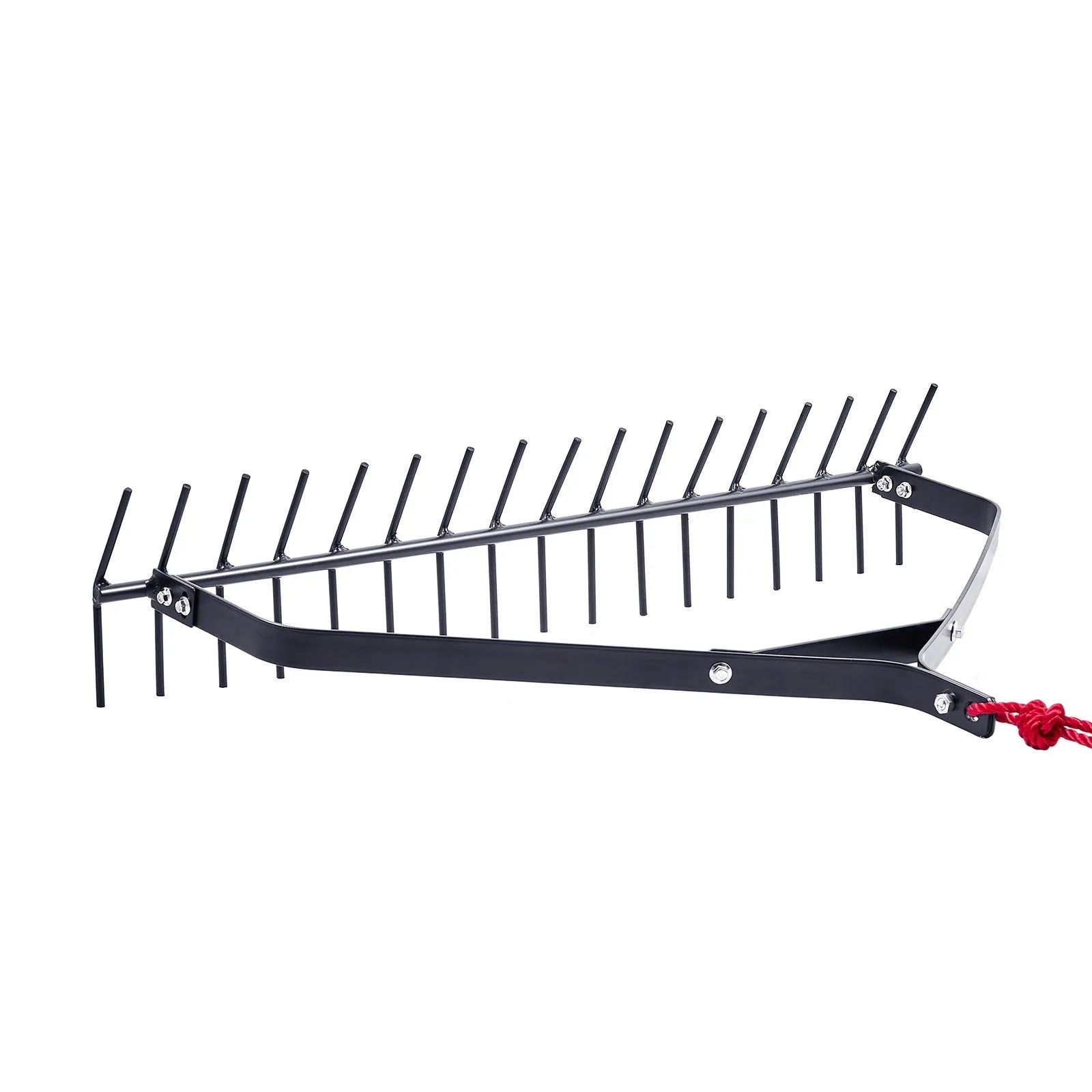 VEVOR 32x6.3 in Pond Aquatic Weed Rake Double-Sided Lake Weed Rake 30ft Rope