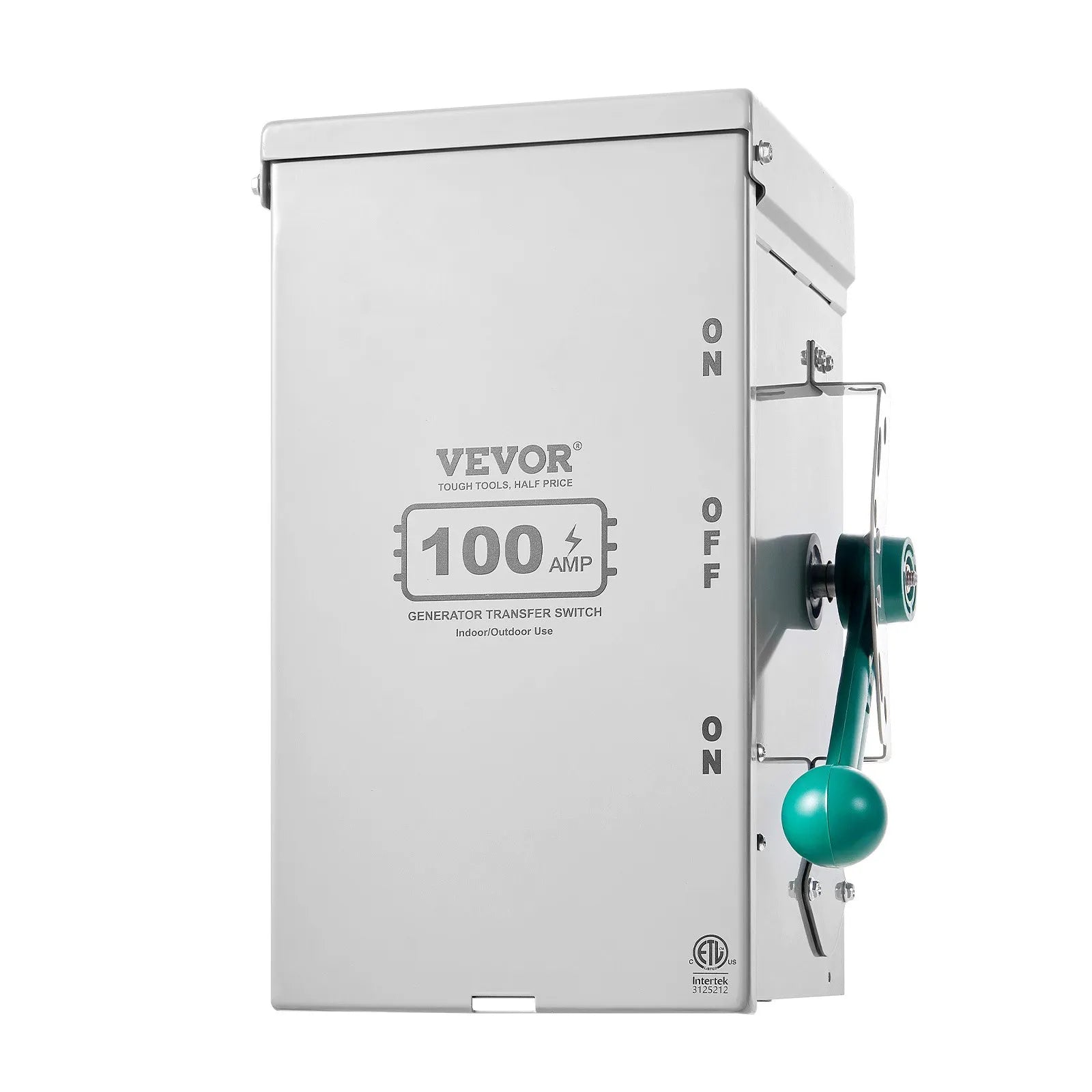 VEVOR 100A Generator Transfer Switch 24000W Manual Transfer Switch 120/240V