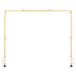 VEVOR Over The Table Rod Stand with Clamp Party Arch Frame 28-98 in L Adjustable