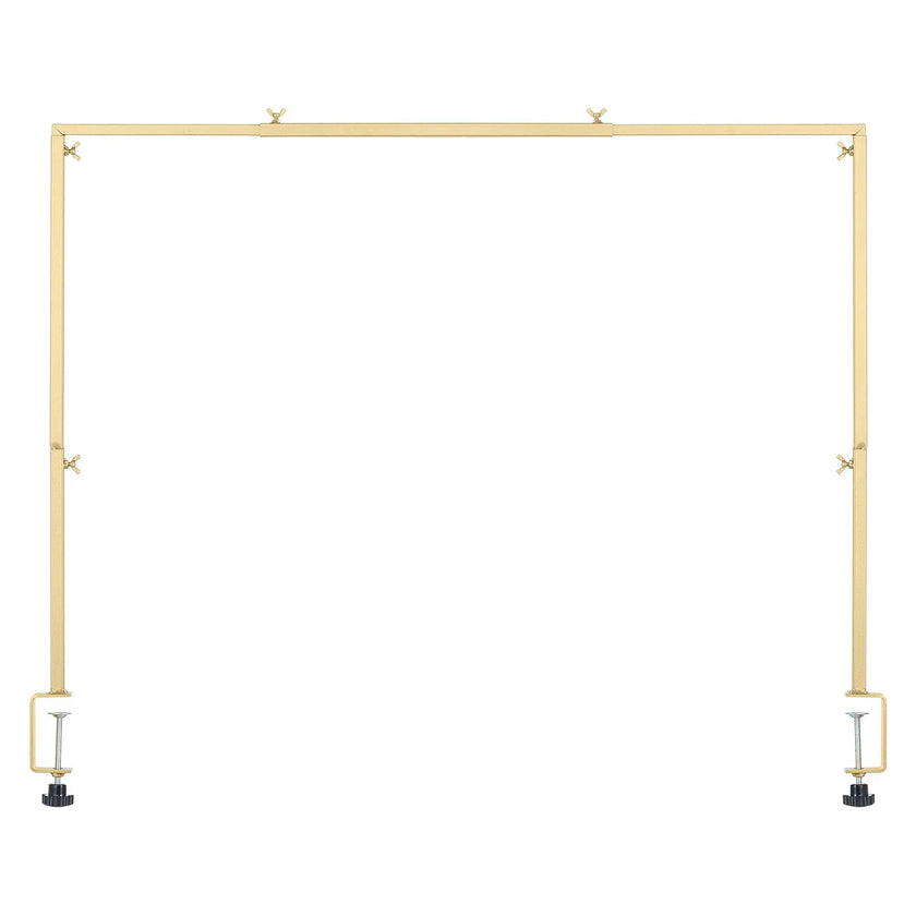 VEVOR Over The Table Rod Stand with Clamp Party Arch Frame 28-98 in L Adjustable