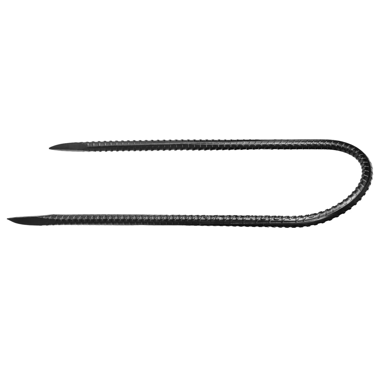 VEVOR 12-Inch 8 Pack Rebar Stakes Heavy Duty U Shape Galvanized Ground Anchors