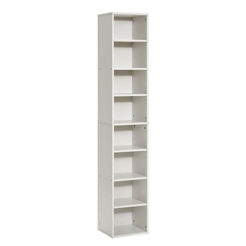 VEVOR 8 Tiers Narrow Bookshelf 71