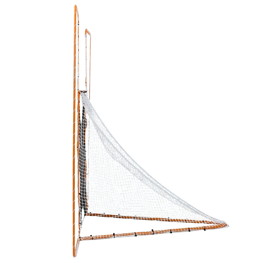 VEVOR 12x9 ft 3-IN-1 Lacrosse Goal Net with Backstop Target Rebounder Equipment
