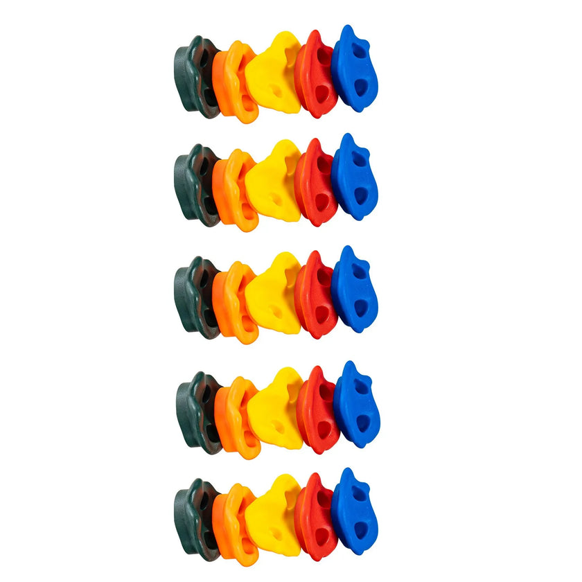VEVOR 25 Rock Climbing Holds Climbing Rocks Rock Wall Holds Grip Indoor/Outdoor