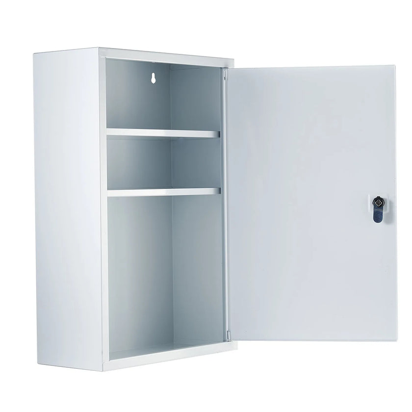 VEVOR 3-Shelf First Aid Cabinet 1000 Pieces Wall Mounted Medicine Metal Cabinet