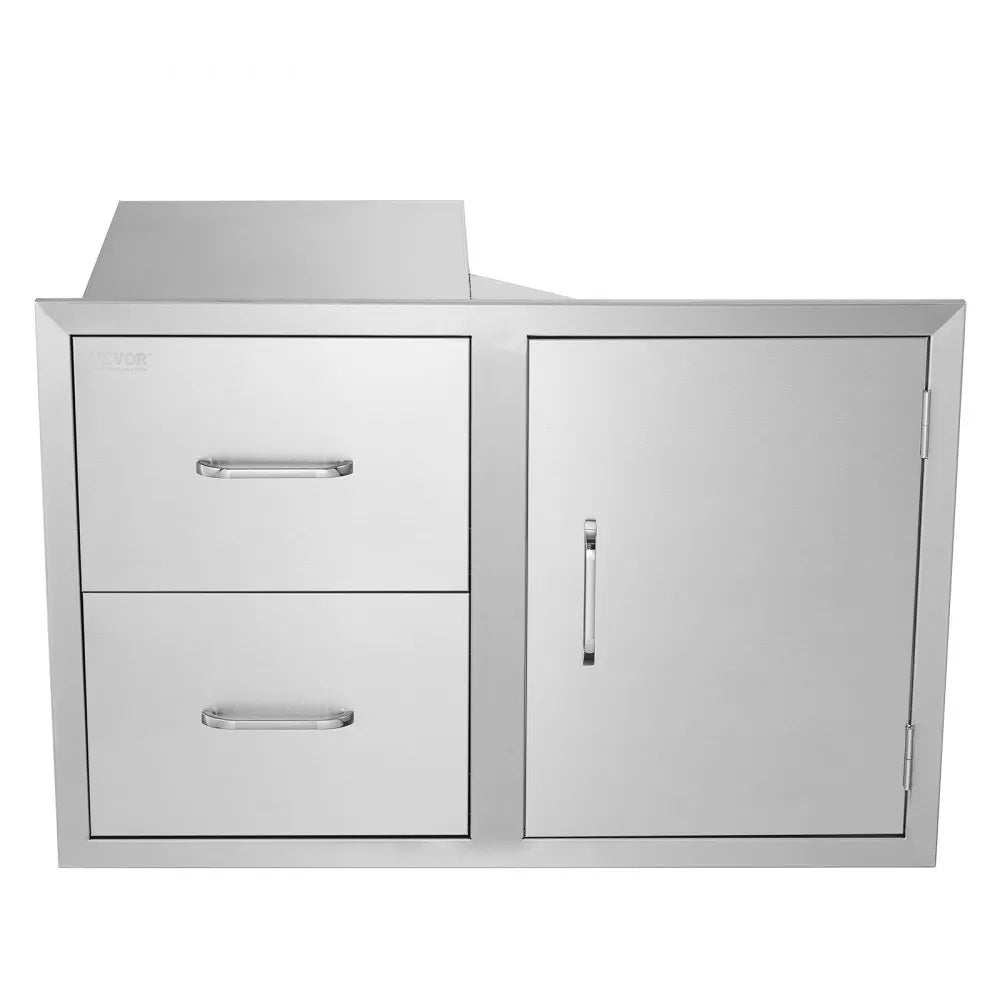 VEVOR Outdoor Kitchen Door Drawer Combo 32.5\