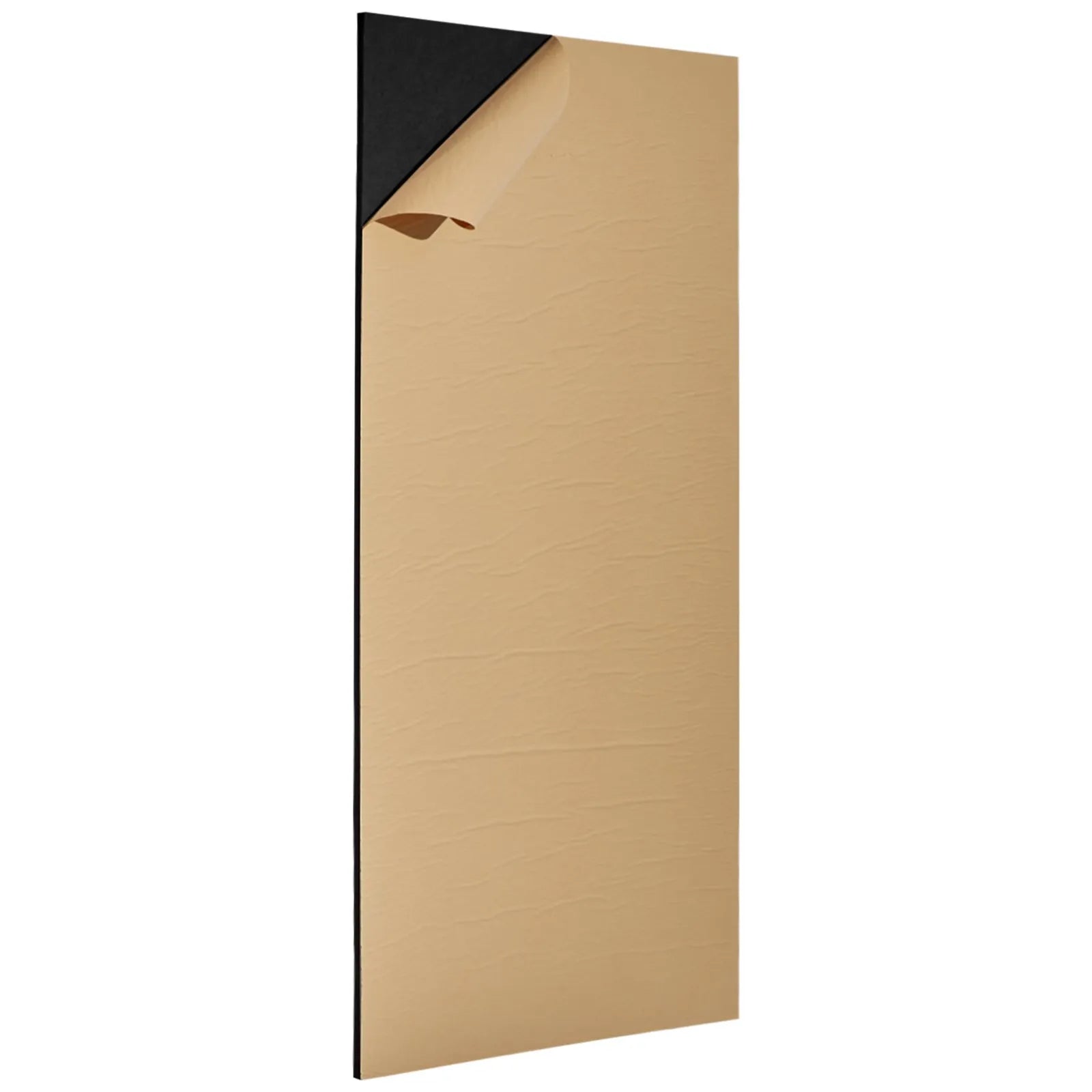 VEVOR 5 Pack Acoustic Wall Panels 47.2 x 23.6 x 0.4 inch Self-Adhesive Black