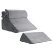 VEVOR Orthopedic Bed Wedge Pillow 4 Pcs Adjustable for GERD Sleep Back Leg Neck