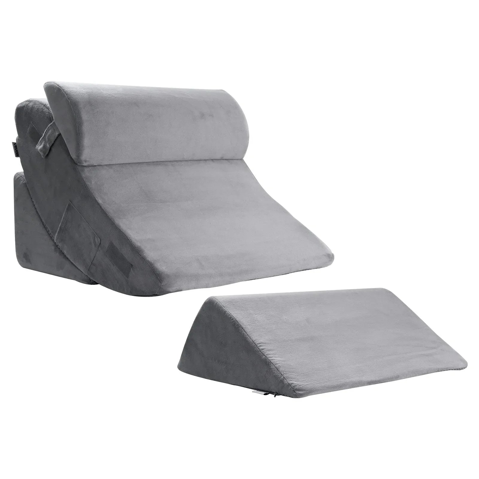 VEVOR Orthopedic Bed Wedge Pillow 4 Pcs Adjustable for GERD Sleep Back Leg Neck