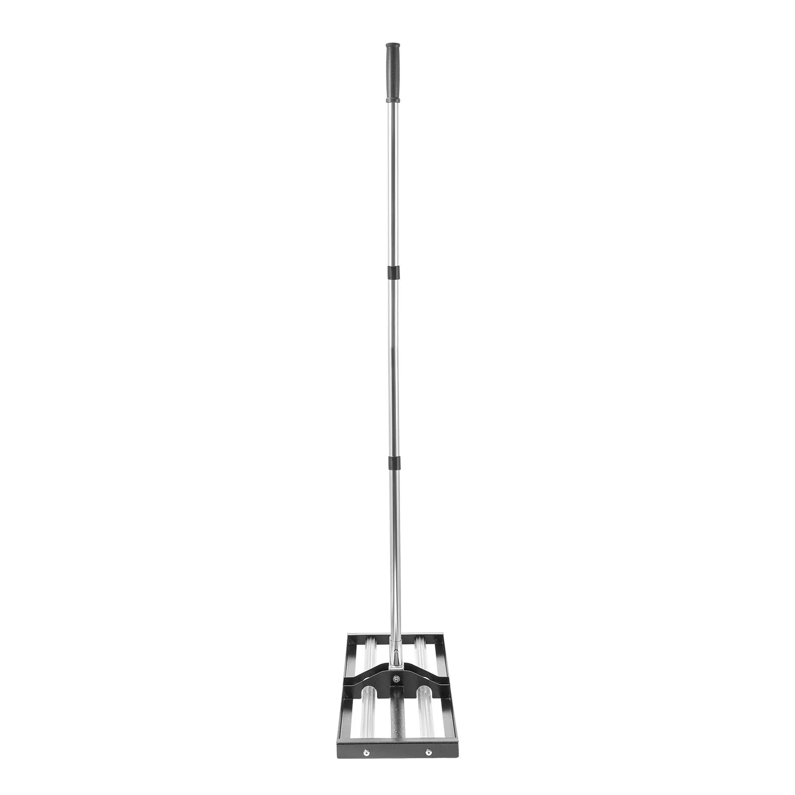 VEVOR 30x10in Lawn Leveling Rake with 83.9 in Adjustable Handle for Yard Garden