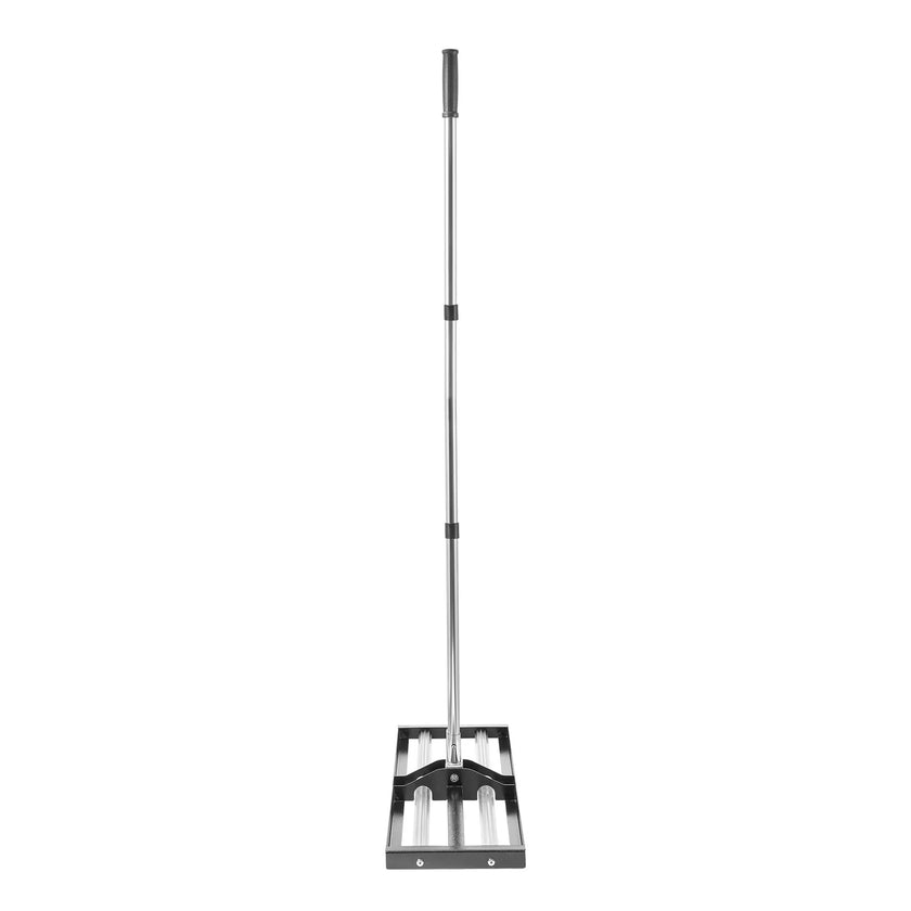 VEVOR 30x10in Lawn Leveling Rake with 83.9 in Adjustable Handle for Yard Garden