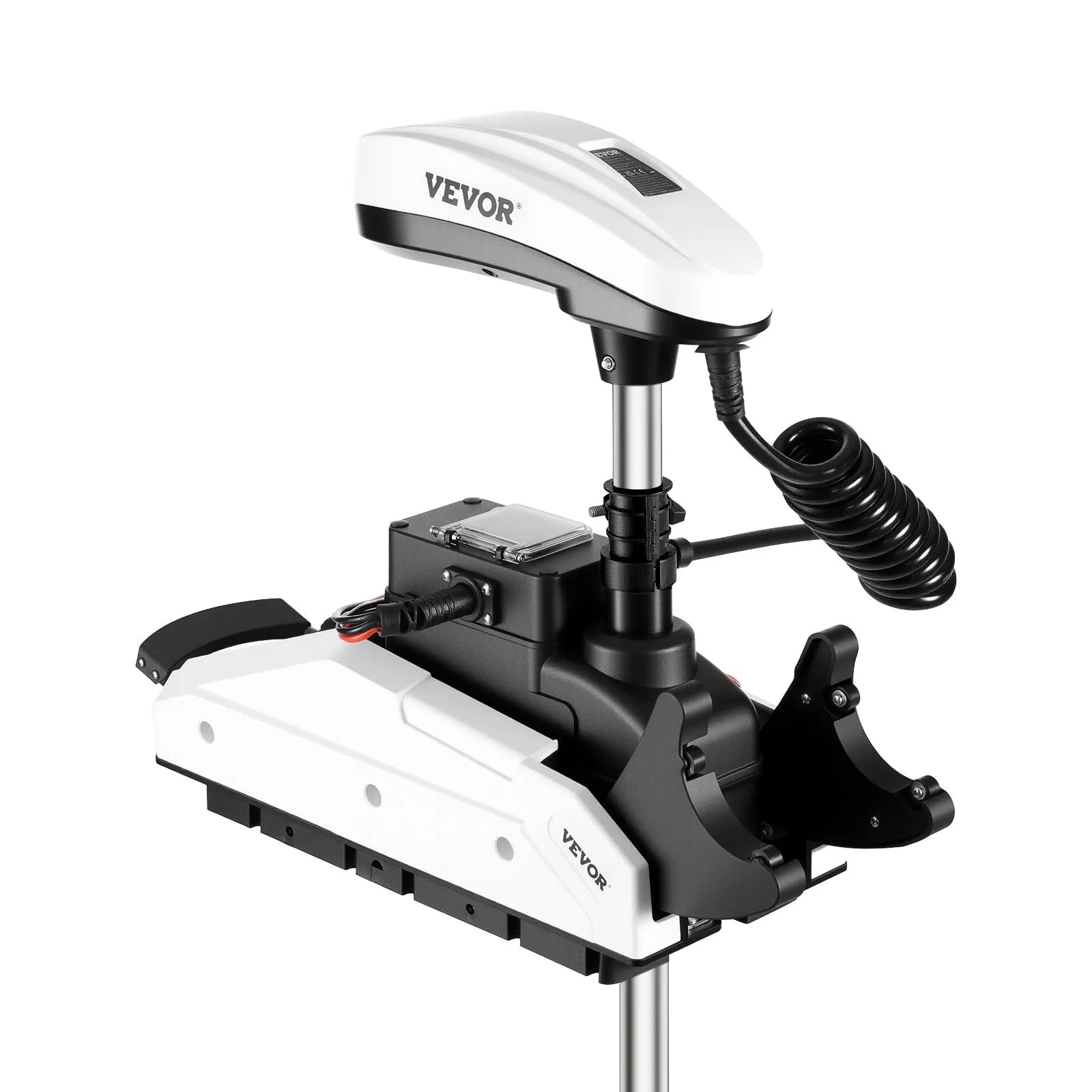 VEVOR 55lb 12V Thrust Electric Trolling Motor Saltwater Boat Engine 54