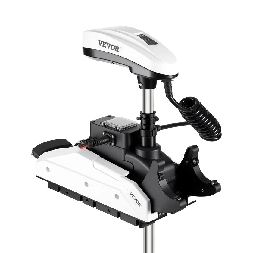 VEVOR 55lb 12V Thrust Electric Trolling Motor Saltwater Boat Engine 54