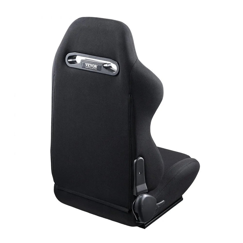 VEVOR 2 Set Racing Seat Adjustable Racing Chair with Polyester Fabric & Slider