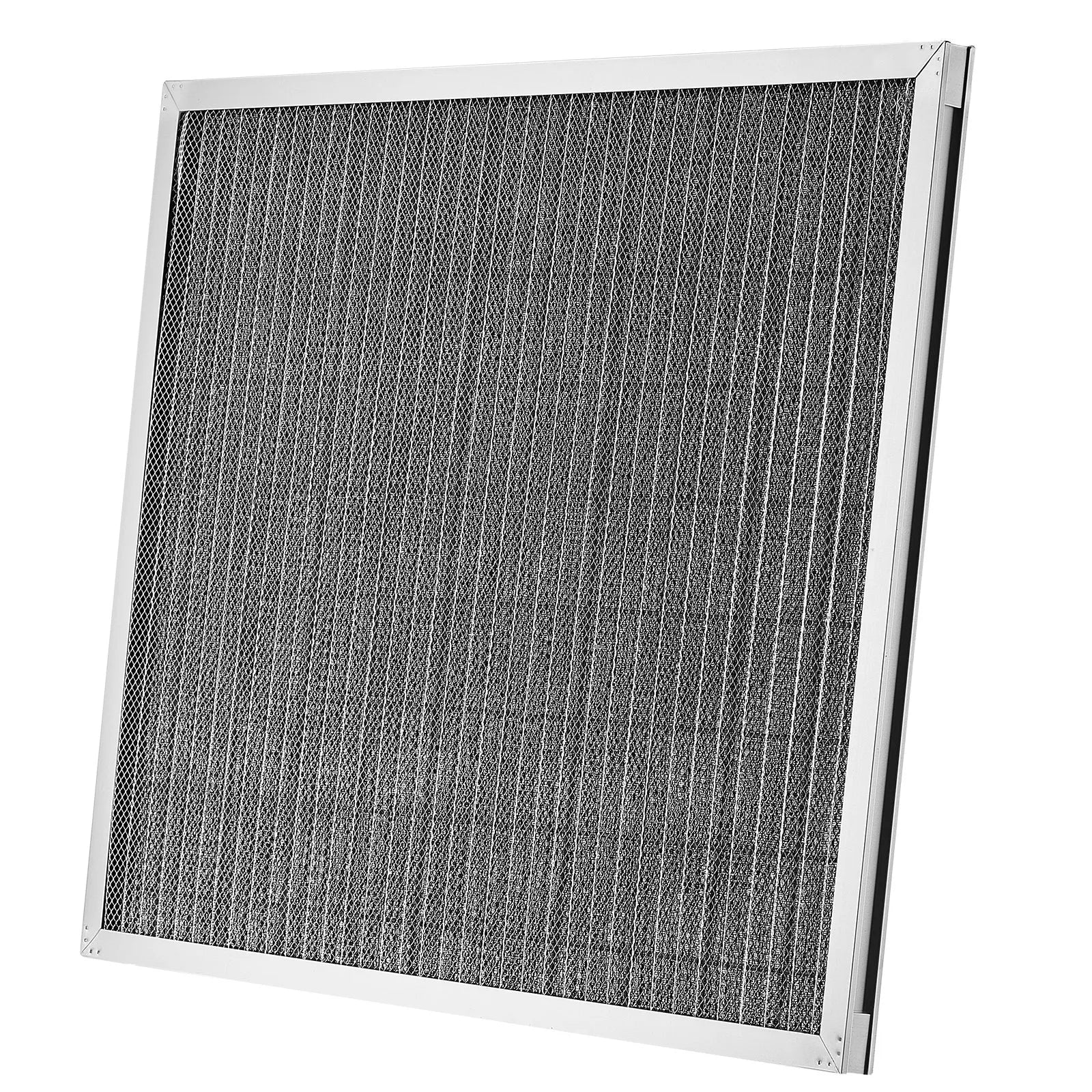 VEVOR 20x25x1 Aluminum Electrostatic Air Filter MERV 8 Actual 19.75x24.65x0.82