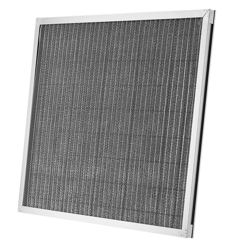 VEVOR 20x25x1 Aluminum Electrostatic Air Filter MERV 8 Actual 19.75x24.65x0.82