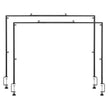 VEVOR 2Pcs Over The Table Rod Stand Arch Frame 28-98 in L Adjustable Clamp Décor