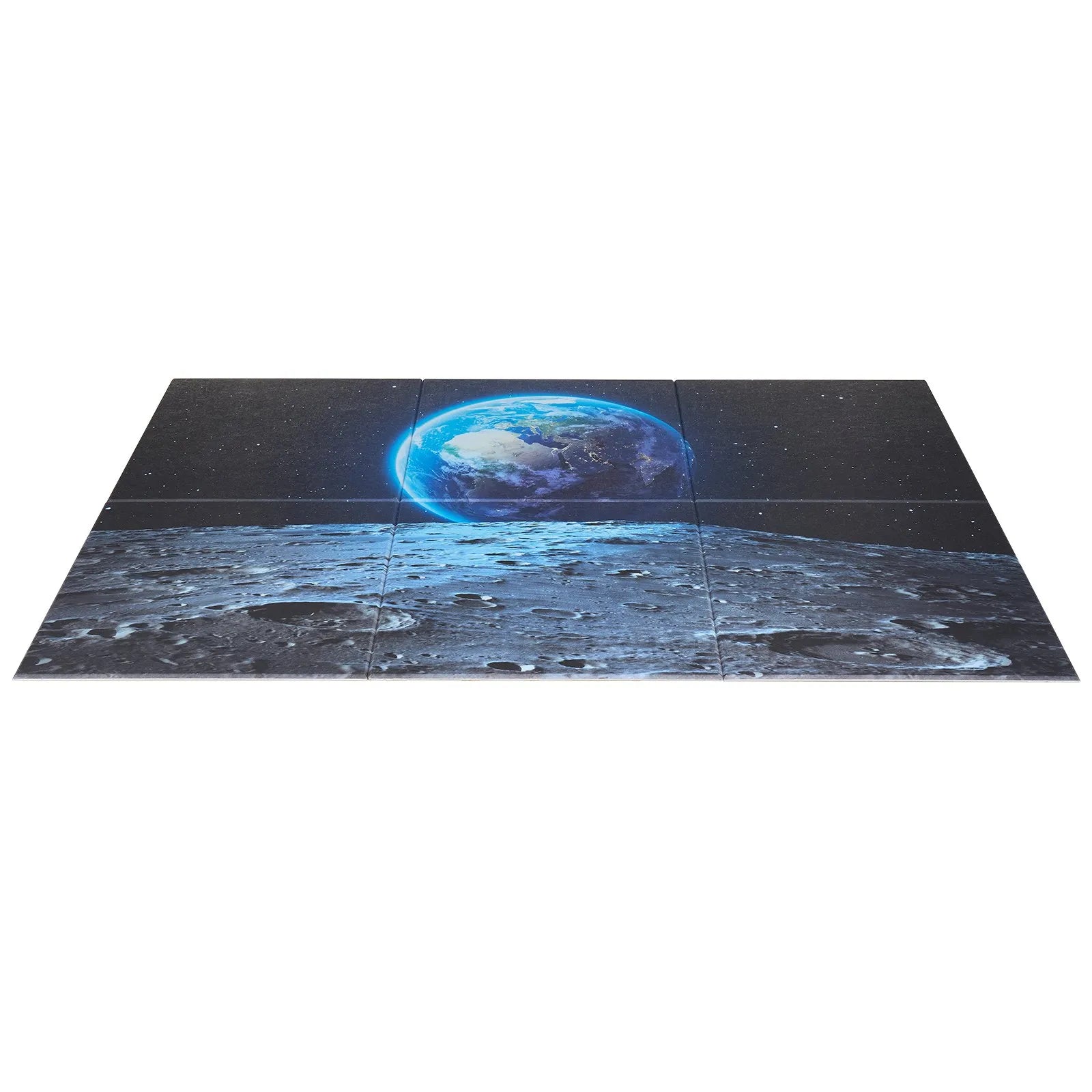 VEVOR 6 Pack Art Acoustic Panels 23.6 x 23.6 inch Self Adhesive for Home Earth