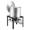 VEVOR 80 Qt Seafood Boiling Kit with Strainer Outdoor Crab Crawfish Cooking Pot