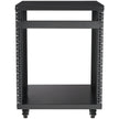 VEVOR 12U AV Rack Stand 500 lbs Capacity Network Stereo Recording Studio Rack