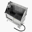 VEVOR 50inch Electric Dog Grooming Bath Tub Stainless Steel w Water Filter Left